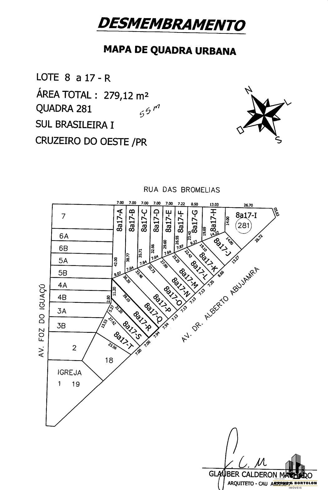 Terreno à venda, 279m² - Foto 1