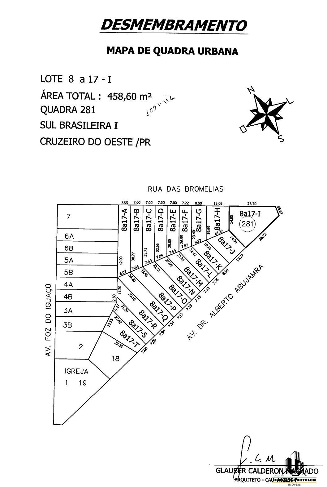 Terreno à venda, 458m² - Foto 1