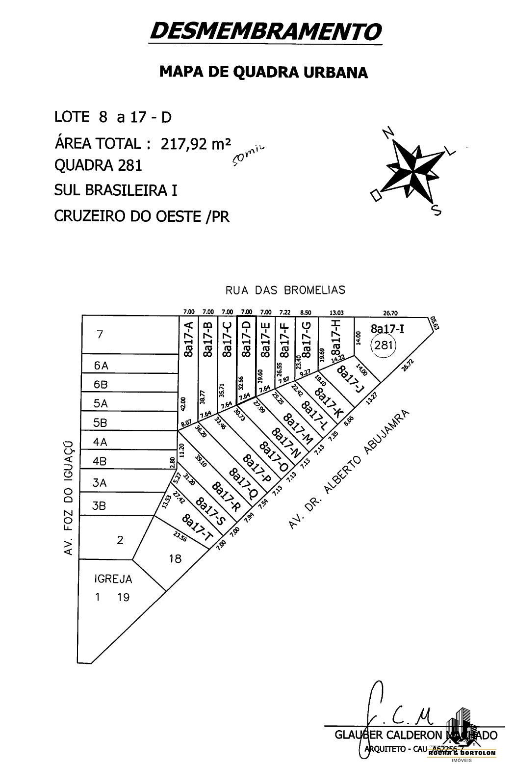 Terreno à venda, 217m² - Foto 1