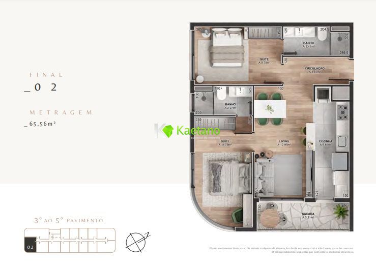 Apartamento à venda com 2 quartos, 74m² - Foto 24