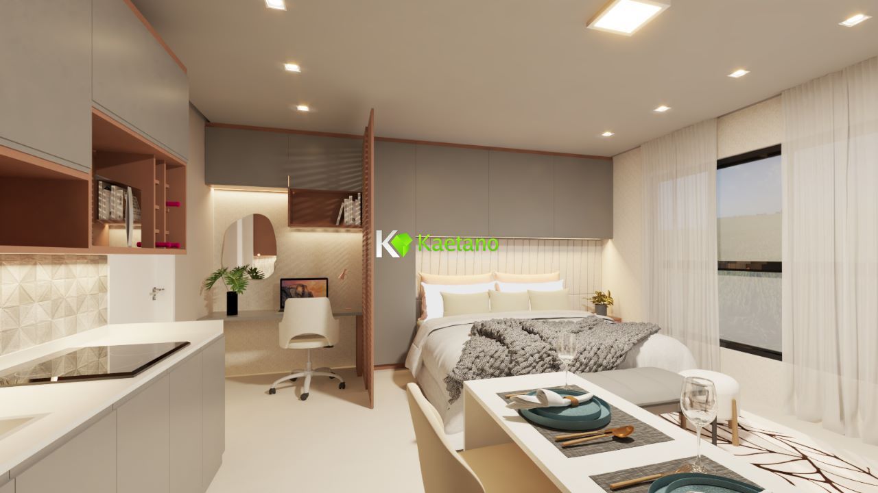 Apartamento à venda com 1 quarto, 27m² - Foto 7