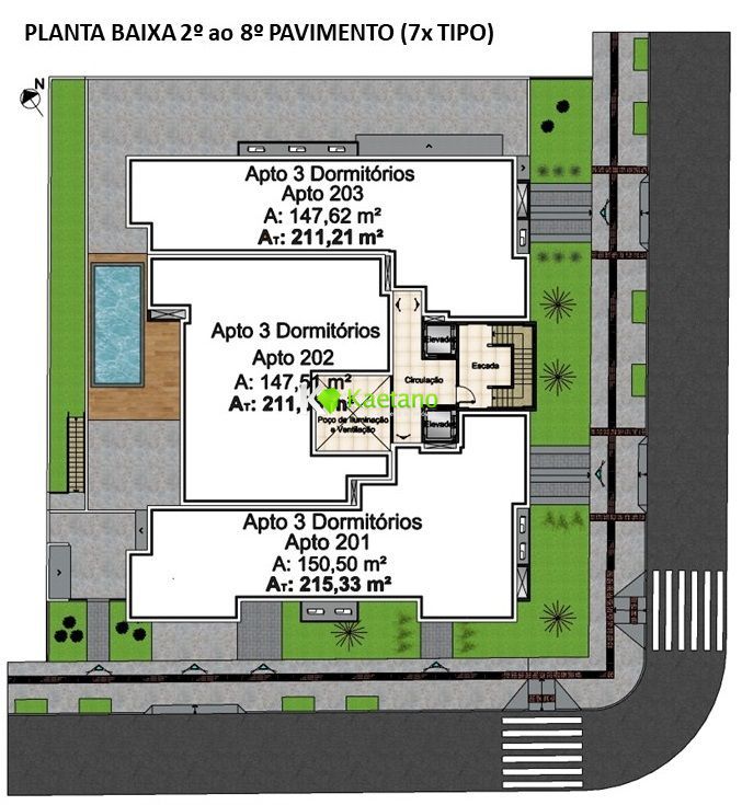 Apartamento à venda com 3 quartos, 147m² - Foto 6