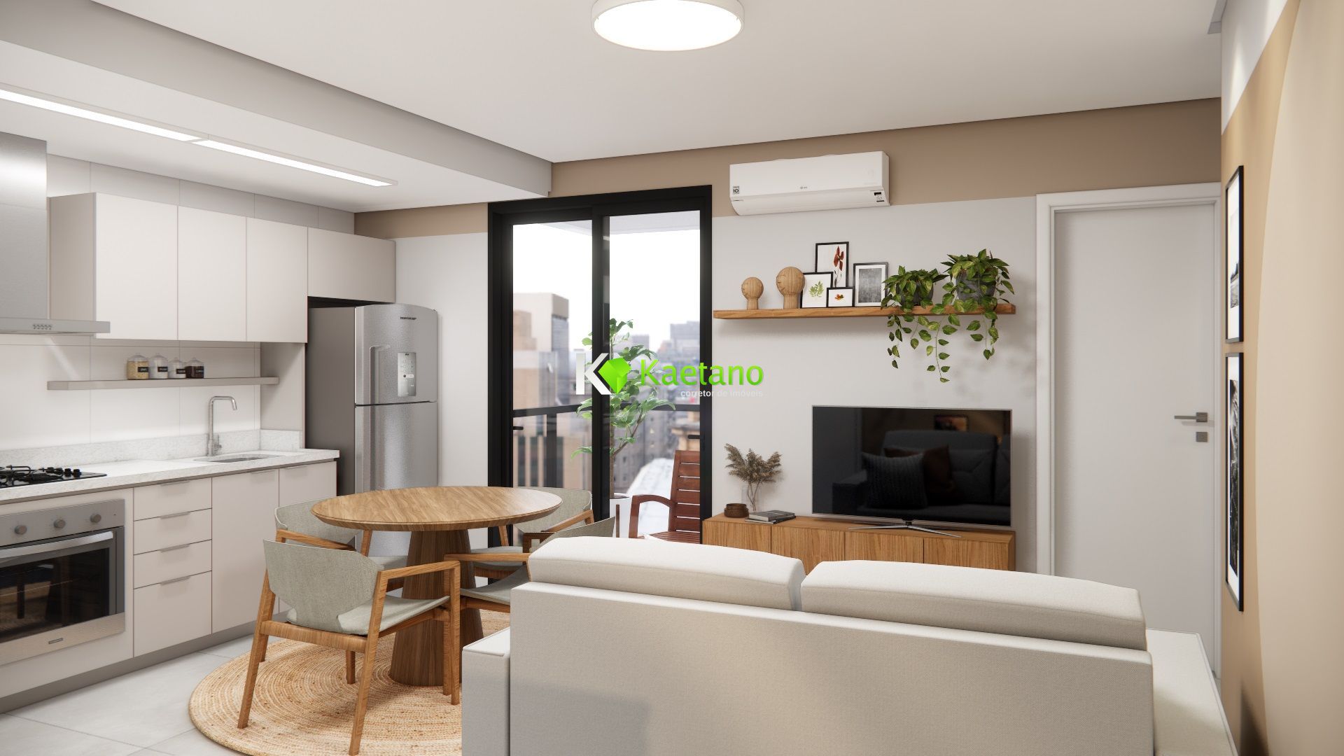 Apartamento à venda com 1 quarto, 44m² - Foto 4