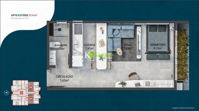 Prédio Inteiro à venda com 1 quarto, 31m² - Foto 8