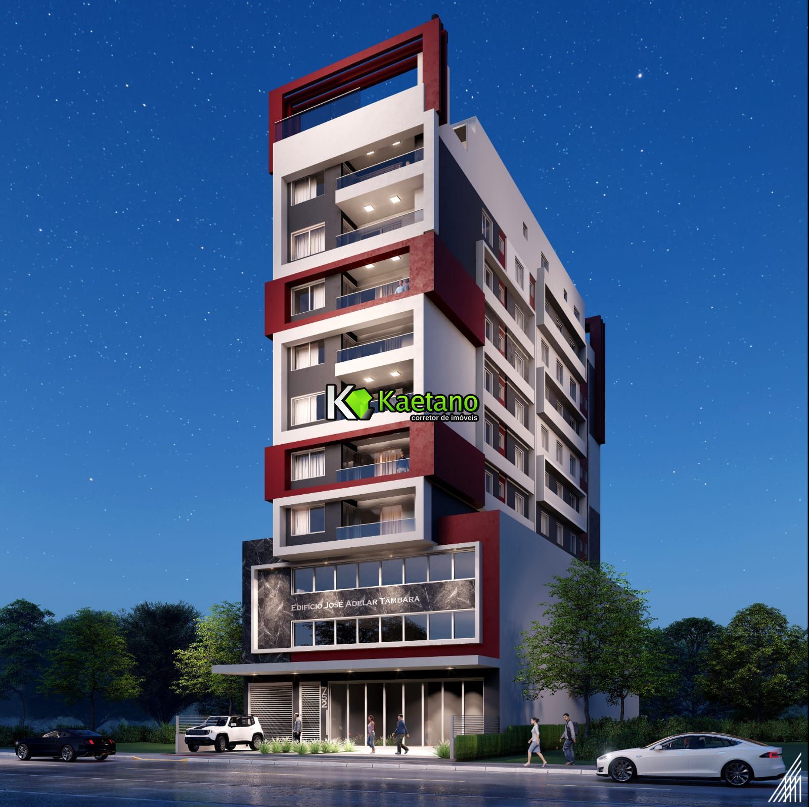 Apartamento à venda com 3 quartos, 118m² - Foto 1