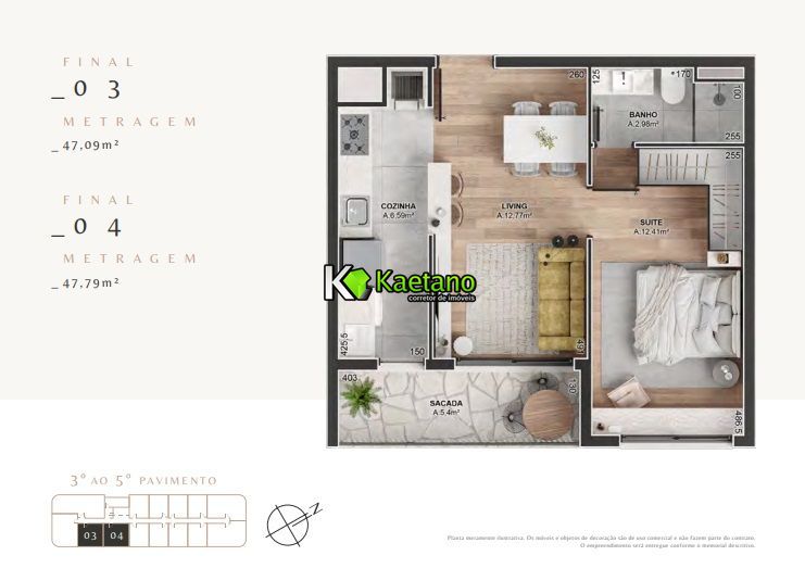 Apartamento à venda com 2 quartos, 74m² - Foto 25