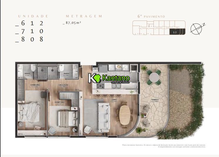 Apartamento à venda com 2 quartos, 74m² - Foto 29