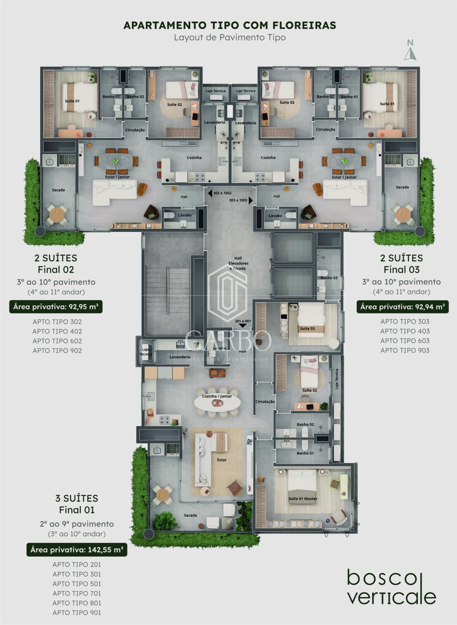Apartamento, 3 quartos, 169 m² - Foto 12