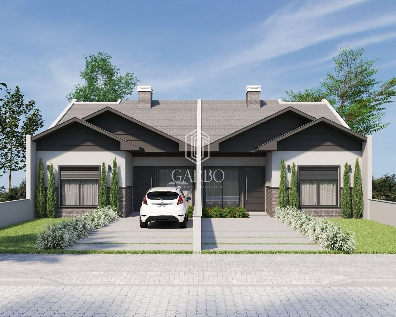 CASA GEMINADA COM PADRÃO DIFERENCIADO