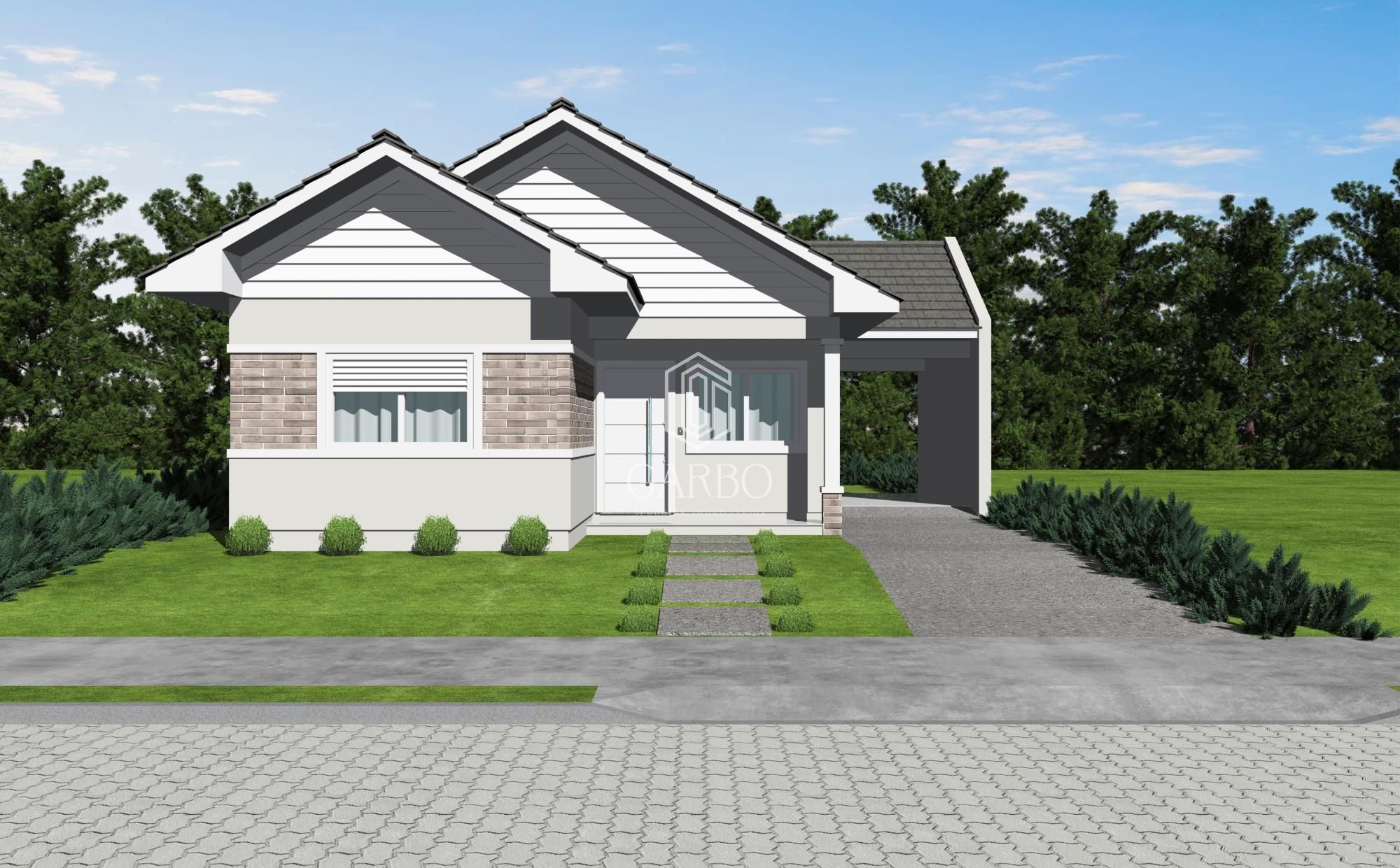 CASA EM CONSTRUÇÃO EM LINHA SANTA CRUZ