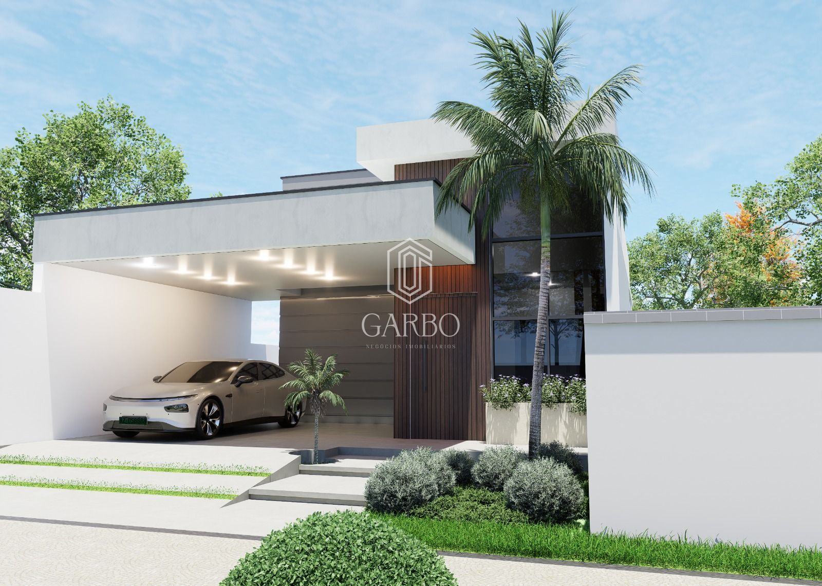 CASA EM CONSTRUÇÃO NO LOTEAMENTO JARDIM DAS FLORES