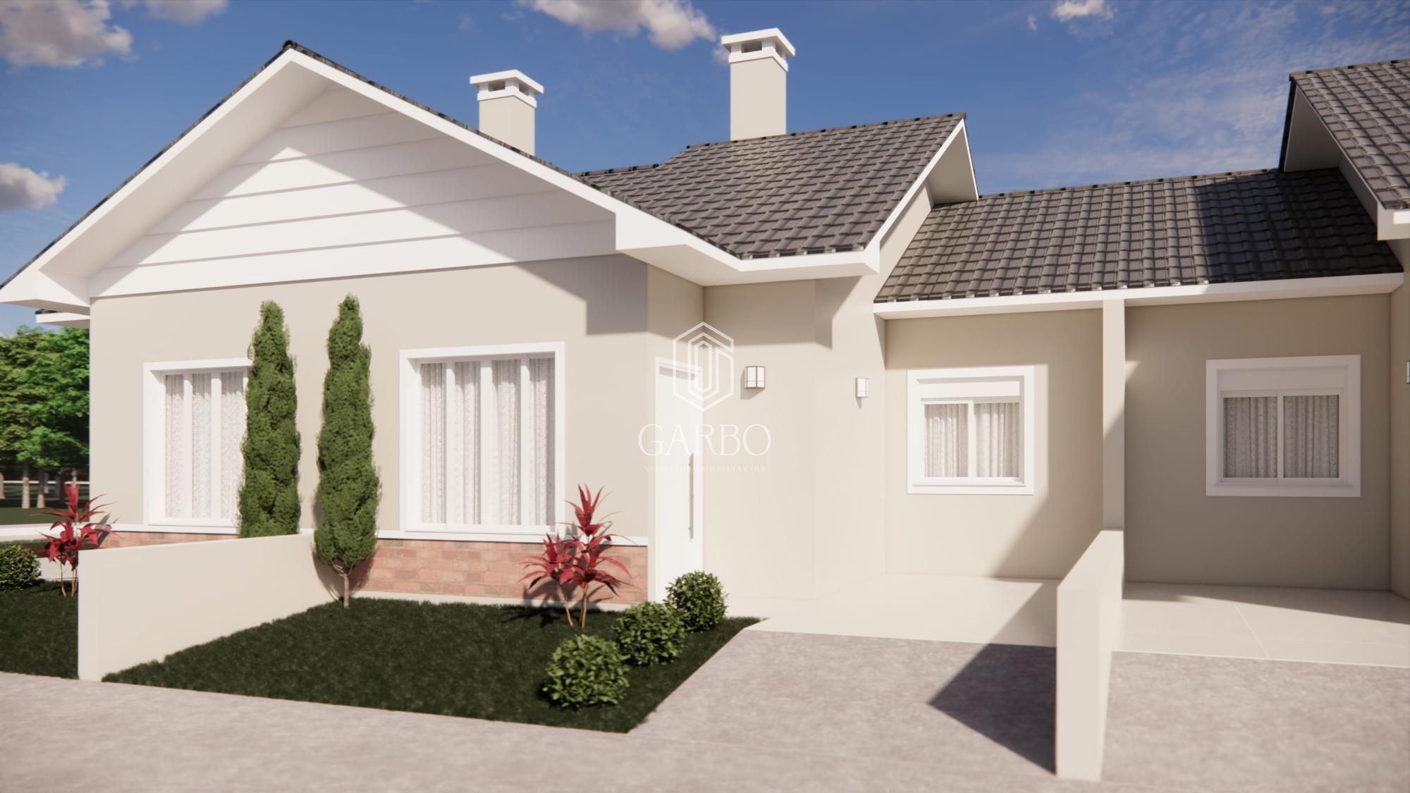 Casa, 2 quartos, 59 m² - Foto 1