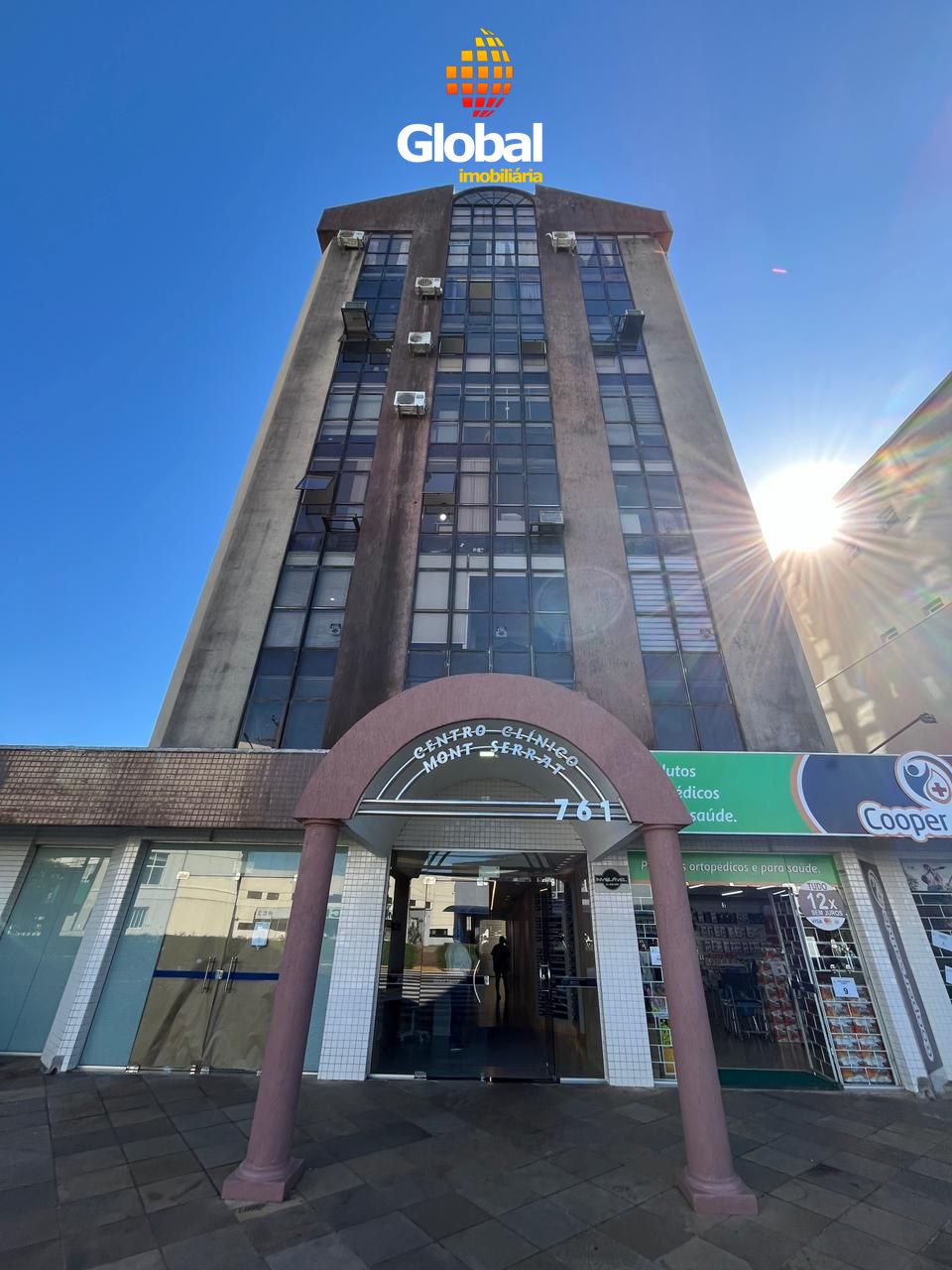 Sala comercial na avenida Pátria.