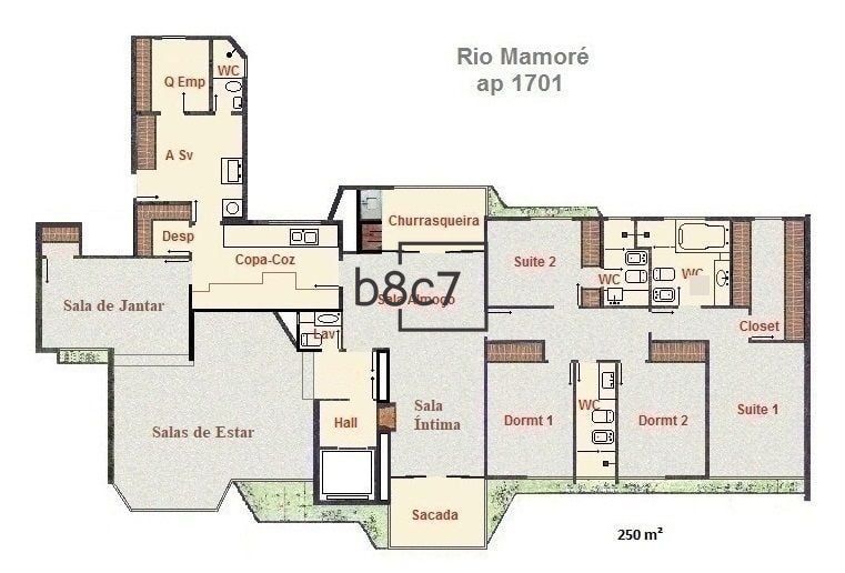 Apartamento à venda com 4 quartos, 250m² - Foto 26