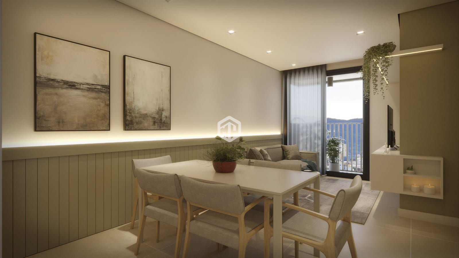 Apartamento de 2 quartos, 57m² no bairro Noal, em Santa Maria | Eu Corretor