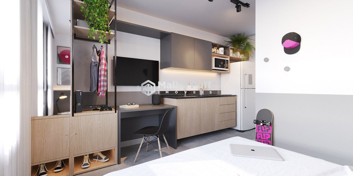 Apartamento de 24m² no bairro Camobi, em Santa Maria | Eu Corretor