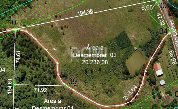 Terreno comercial  venda  no Zona Rural - Lontras, SC. Imveis