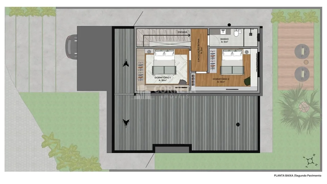 Casa de Condomínio, 3 quartos - Foto 3