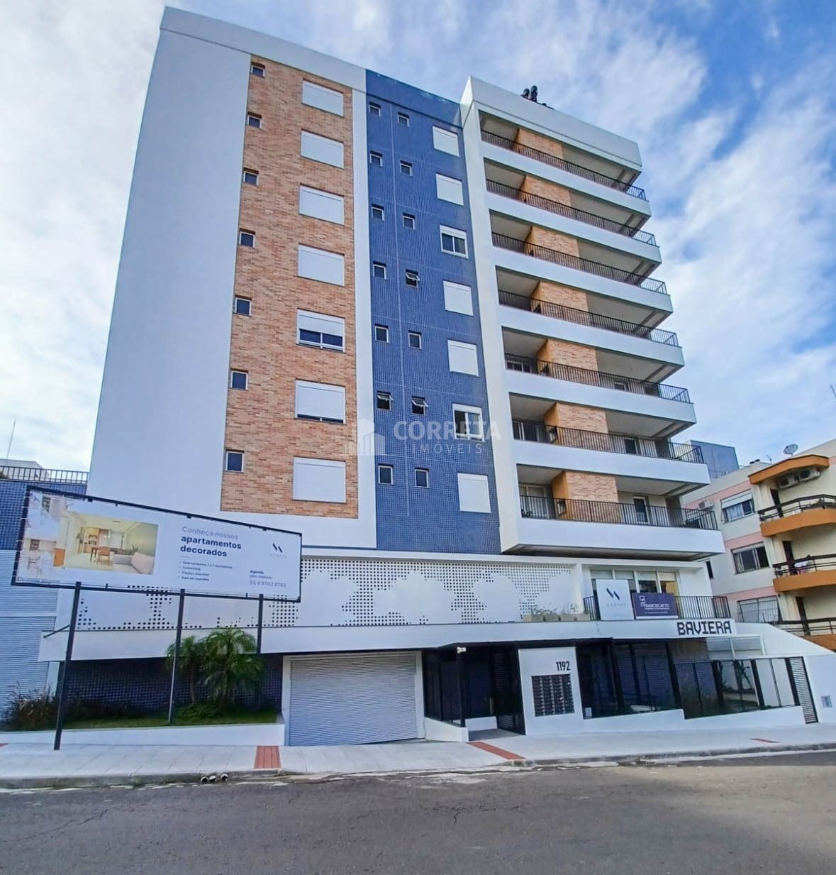 Lindo apartamento à venda, 1 dormitório, com sacada, churrasqueira e box de gara