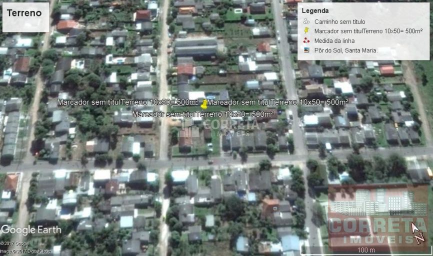 Terreno - Pq. Pinheiro Machado - Santa Maria / RS