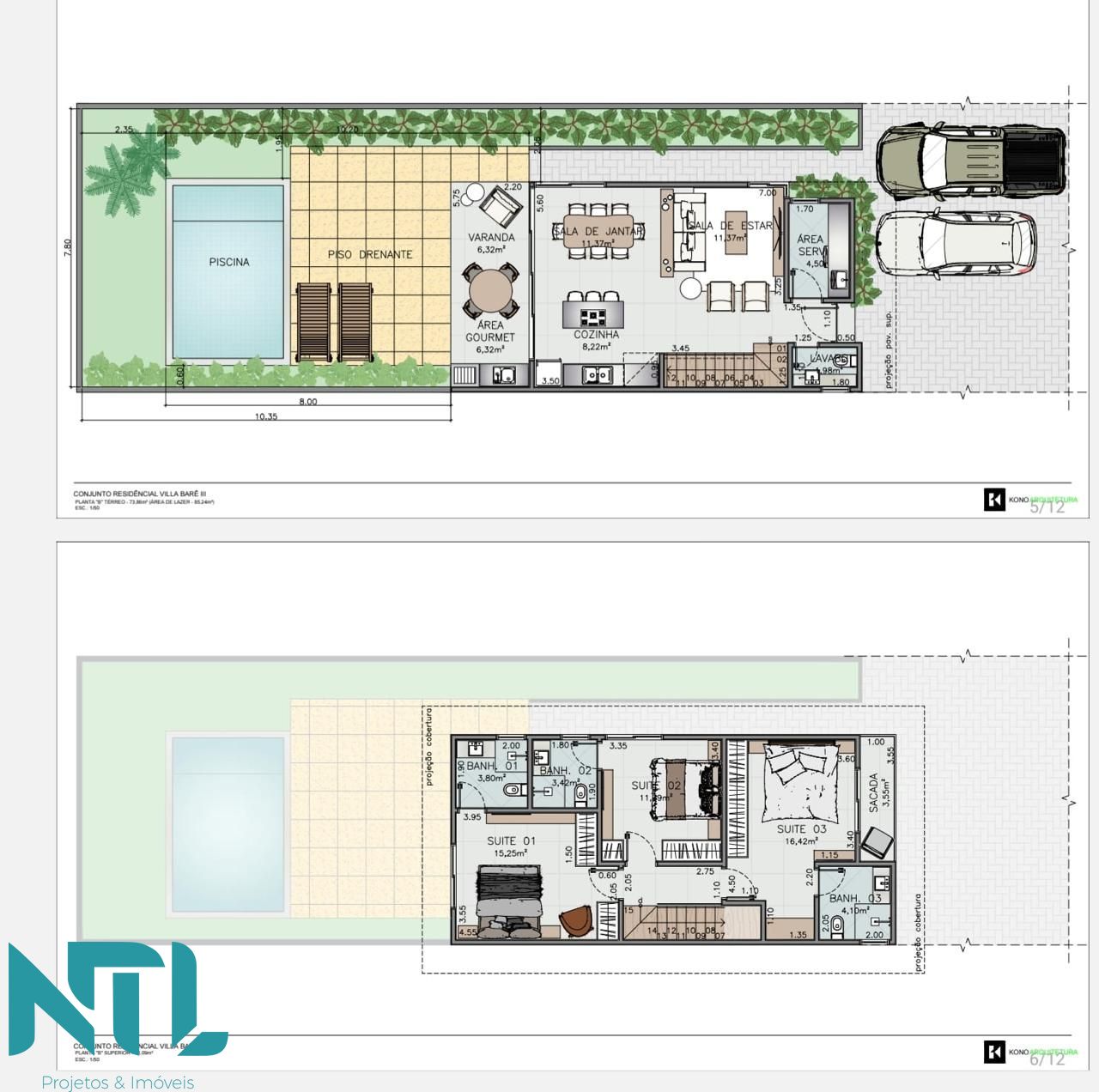 Sobrado, 4 quartos, 143 m² - Foto 41