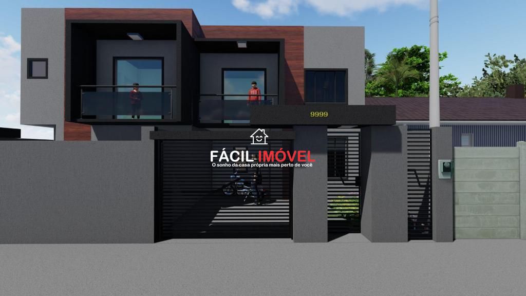 Sobrado, 2 quartos, 57 m² - Foto 1