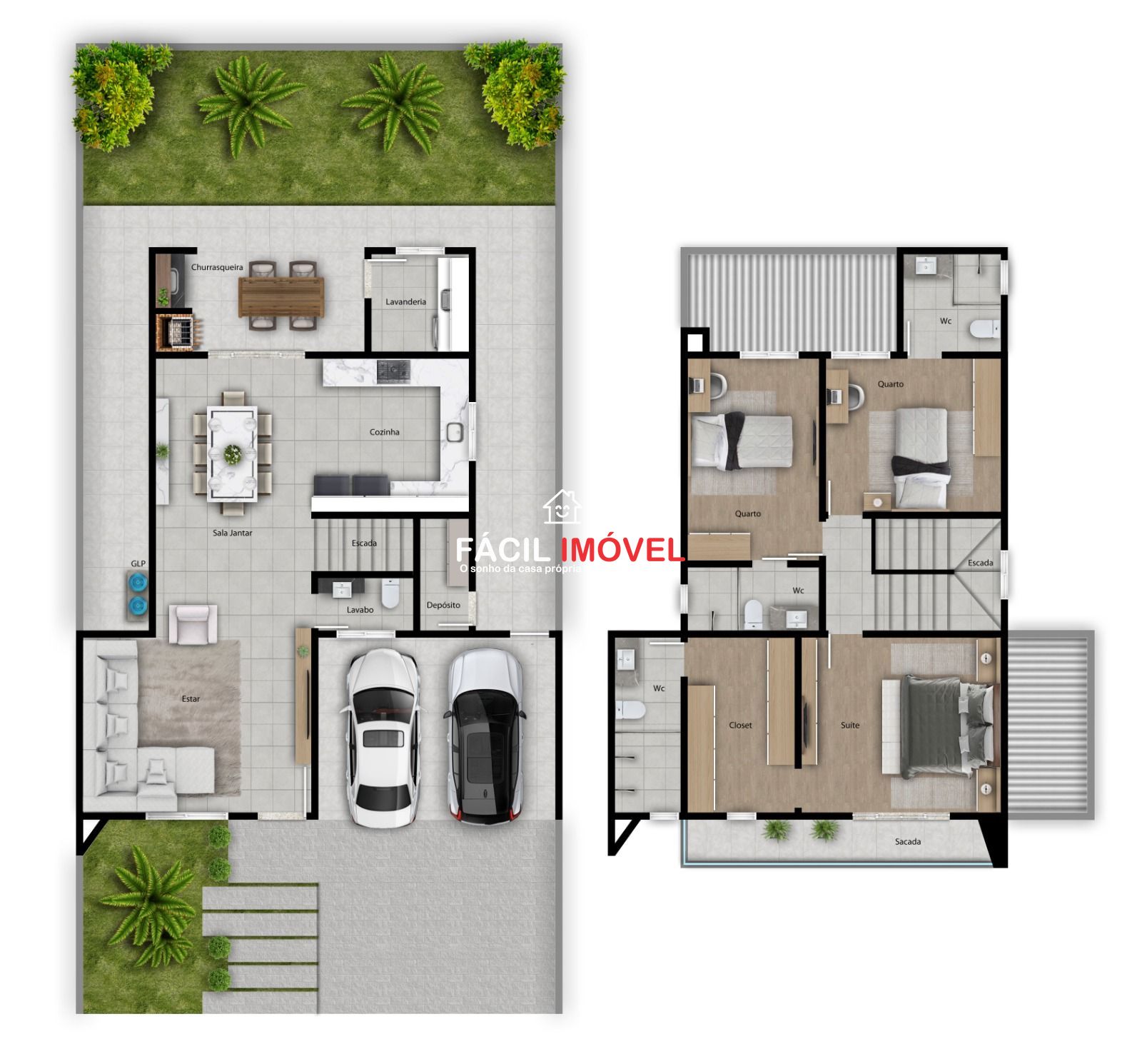 Casa de Condomínio à venda com 3 quartos, 111m² - Foto 2