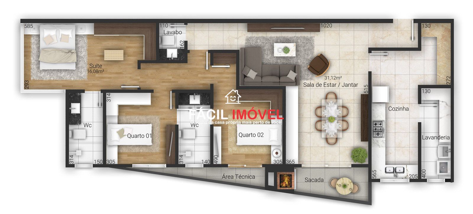 Apartamento à venda com 2 quartos, 72m² - Foto 23