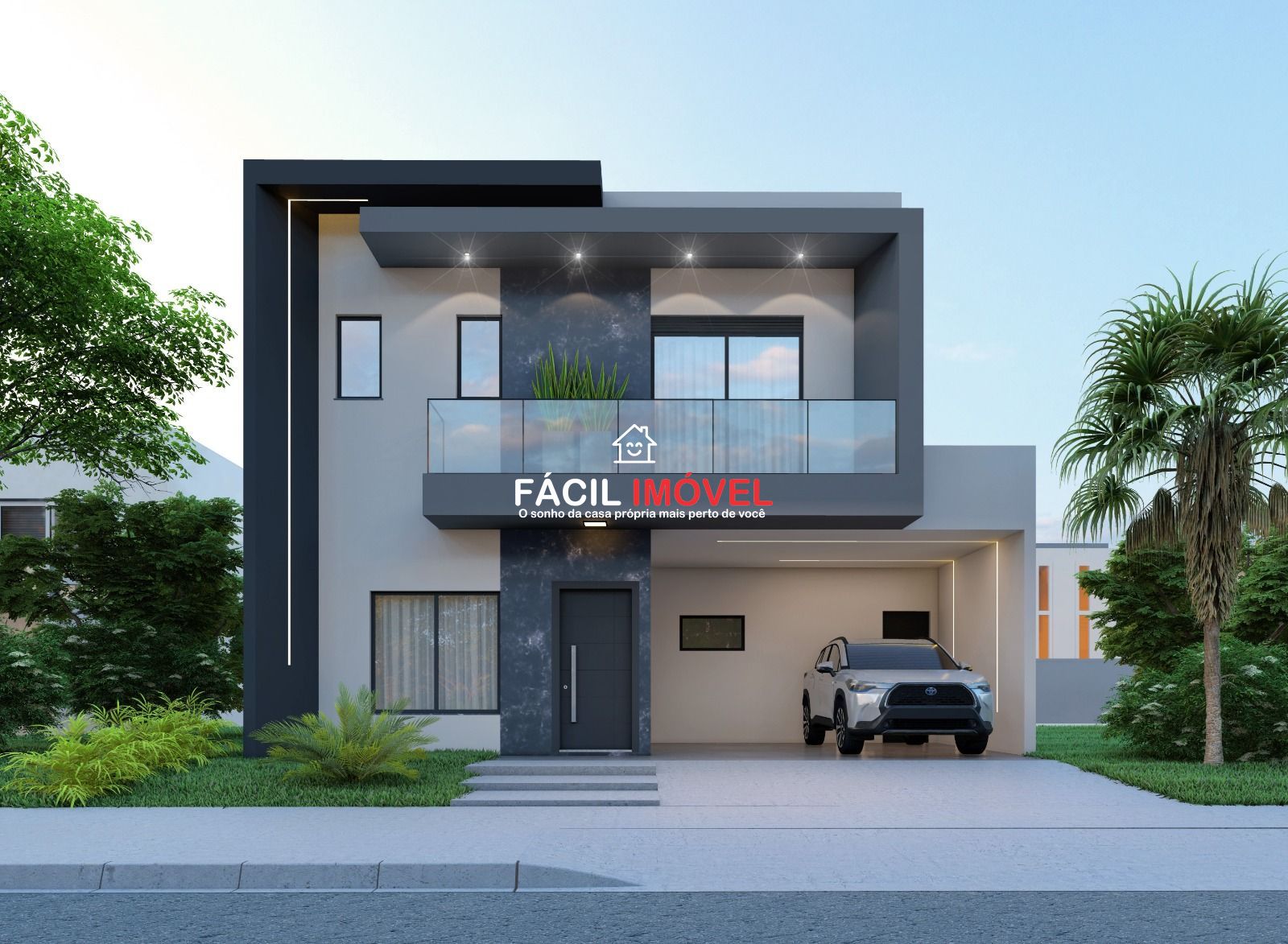 Casa de Condomínio, 3 quartos - Foto 1