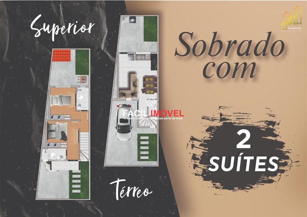 Sobrado, 2 quartos, 57 m² - Foto 8