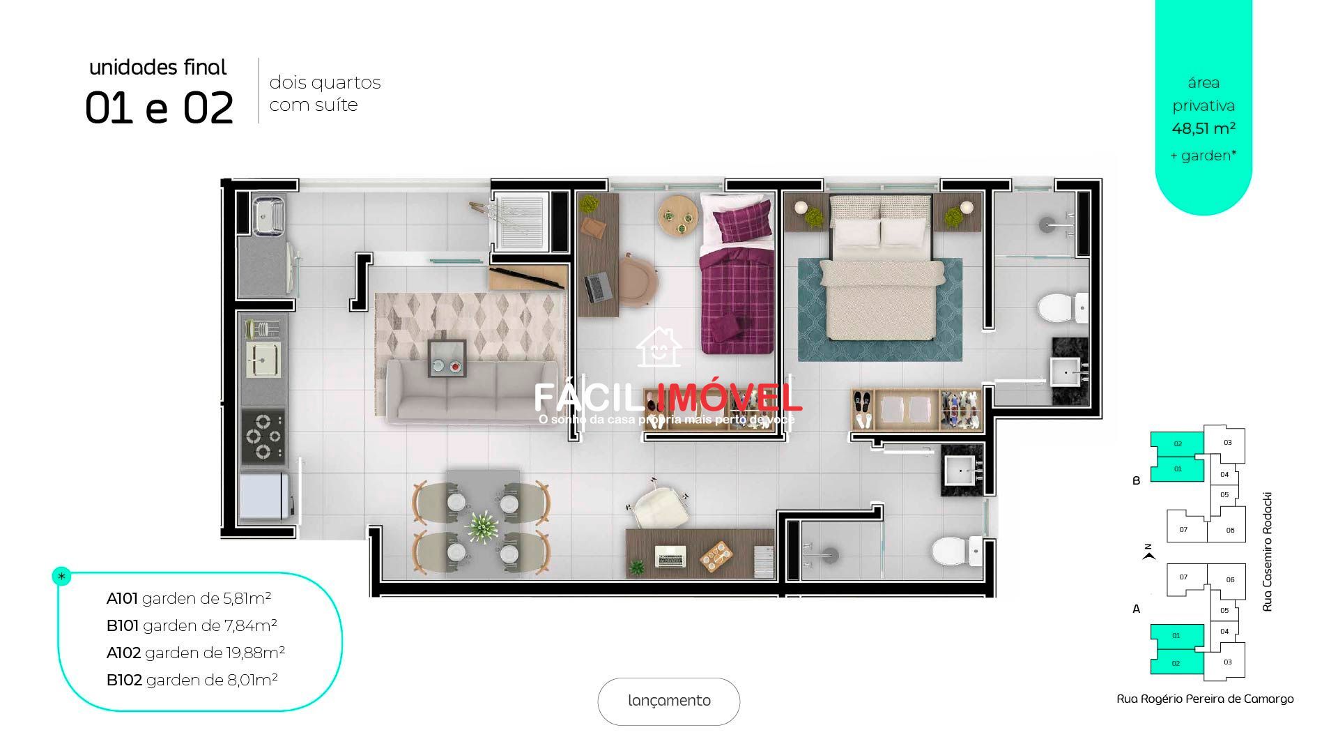 Apartamento, 2 quartos, 57 m² - Foto 23