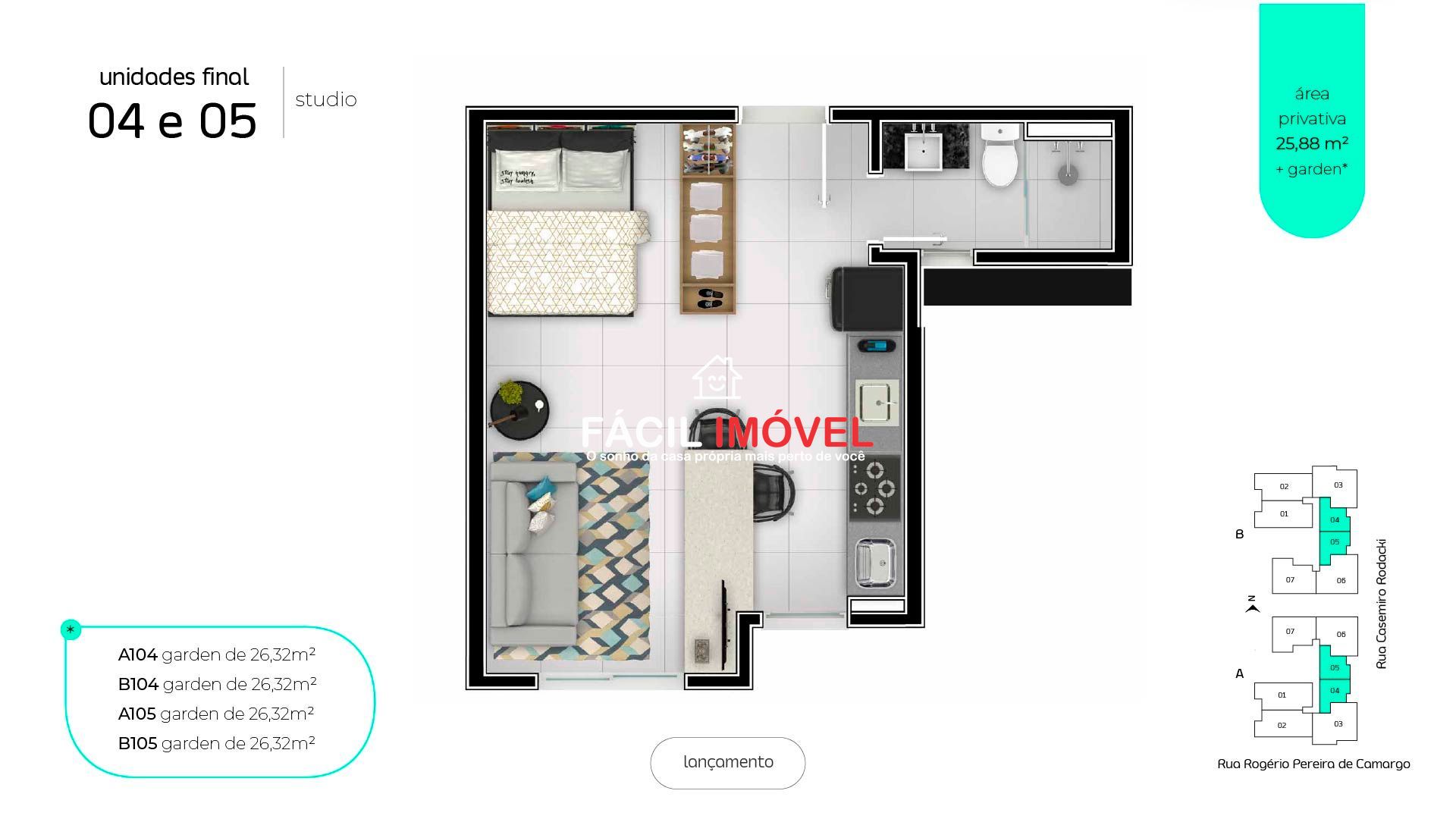 Apartamento à venda com 2 quartos, 57m² - Foto 25