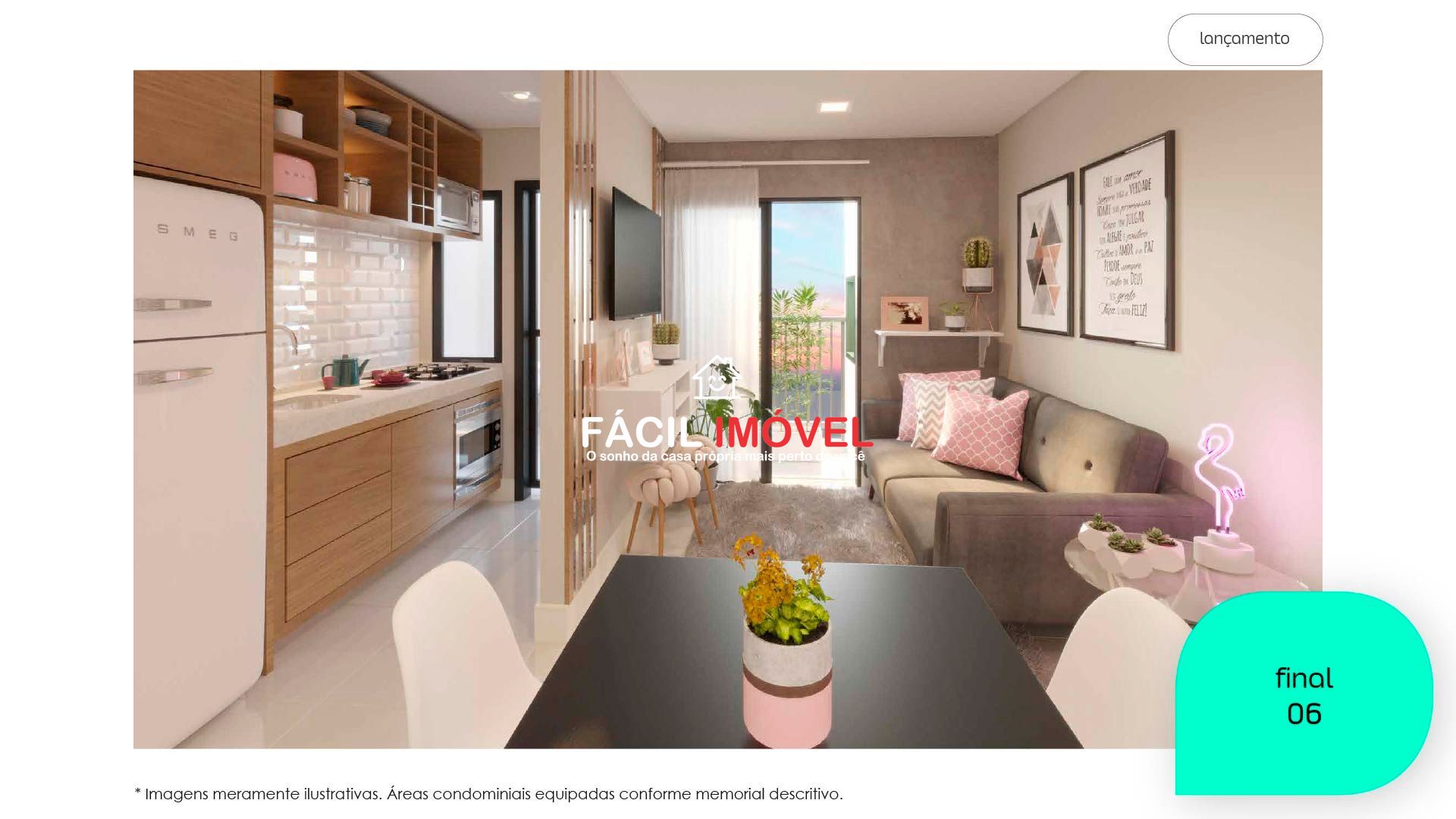 Apartamento à venda com 2 quartos, 57m² - Foto 4