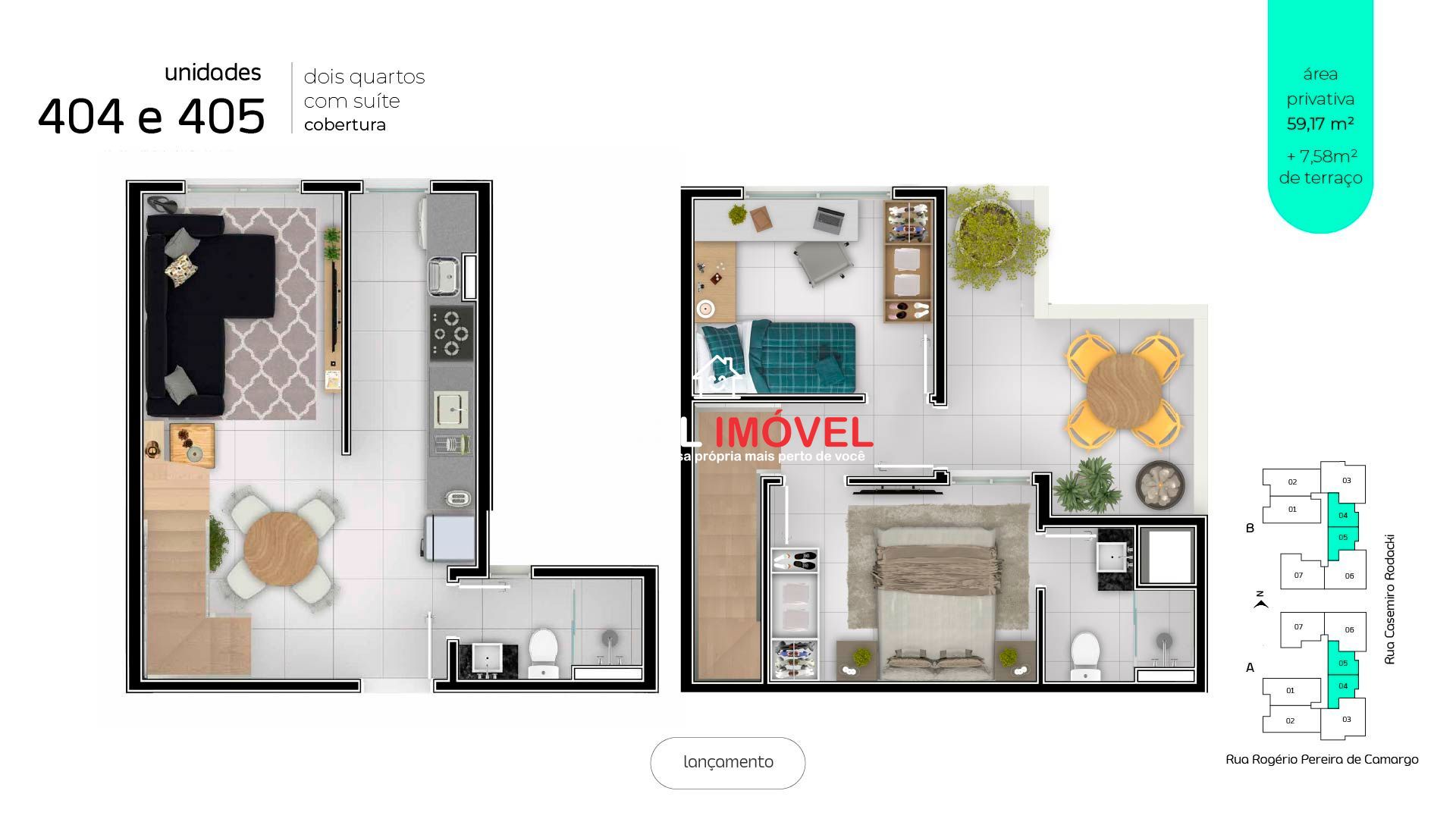 Apartamento à venda com 2 quartos, 57m² - Foto 26