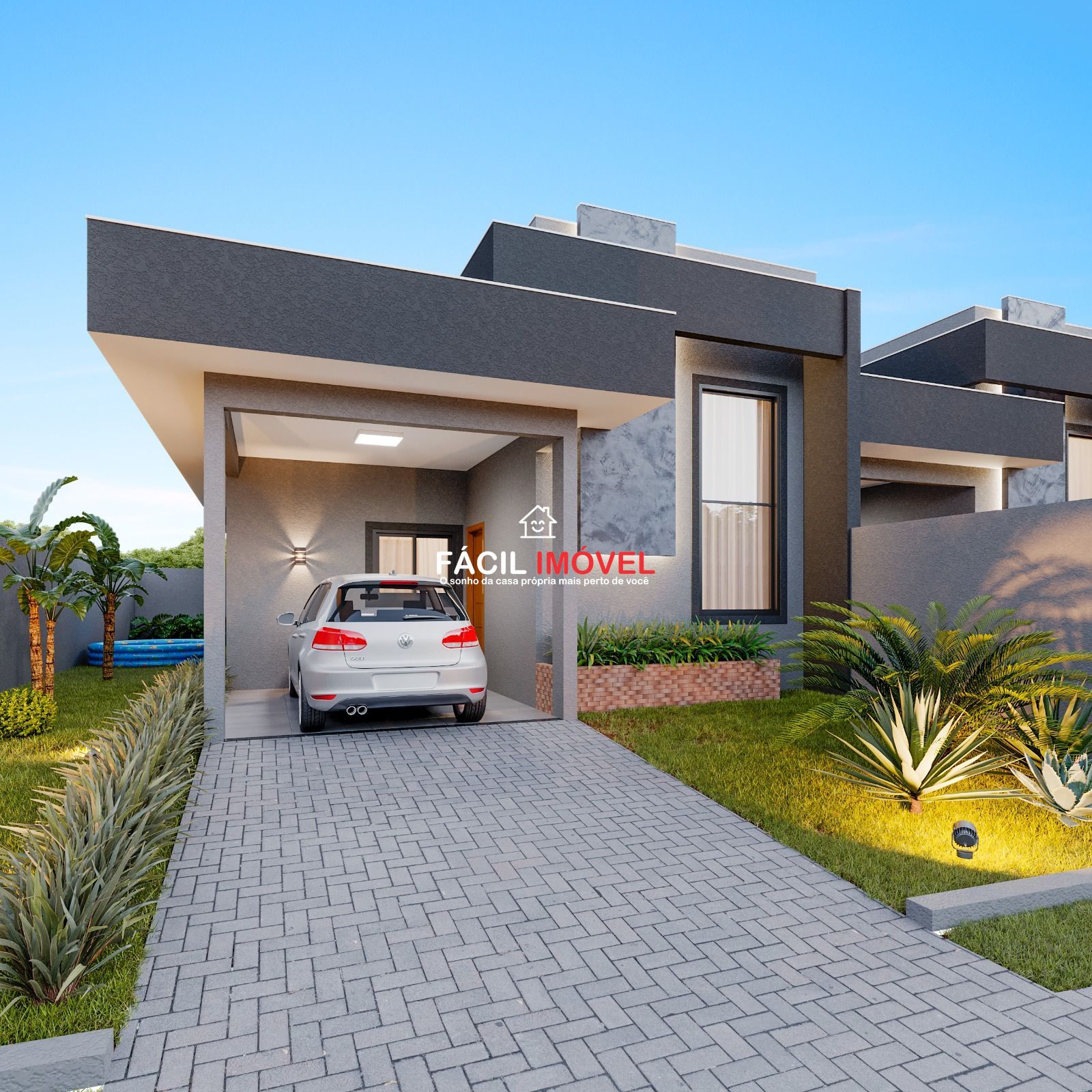 Casa, 3 quartos, 91 m² - Foto 1