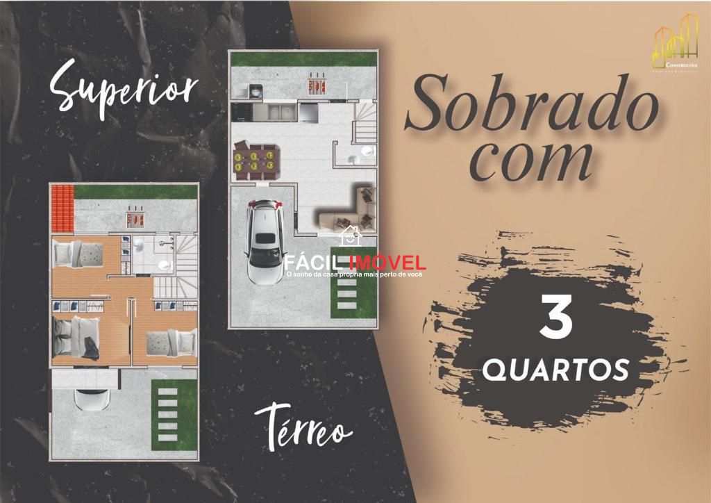 Sobrado, 2 quartos, 57 m² - Foto 9