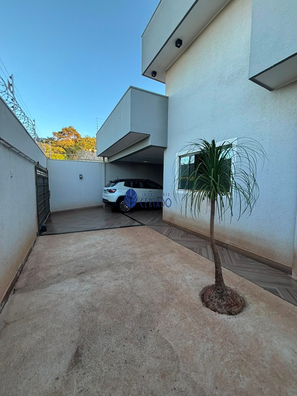 Casa moderna à venda no residencial villa bella: 3 quartos, 