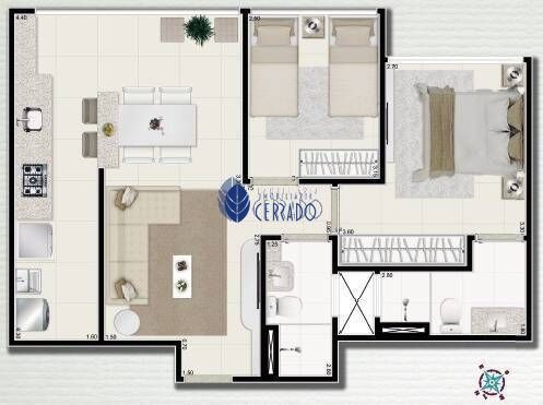 Apartamento à venda com 3 quartos, 96m² - Foto 17