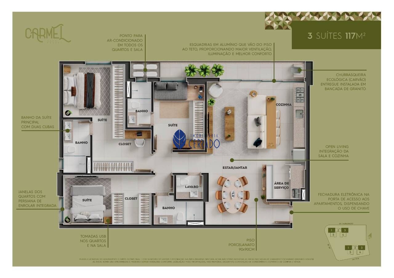 Apartamento à venda com 2 quartos, 73m² - Foto 42