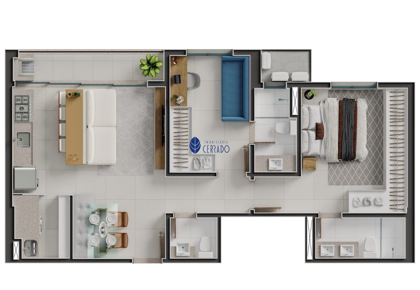 Apartamento, 2 quartos, 73 m² - Foto 20