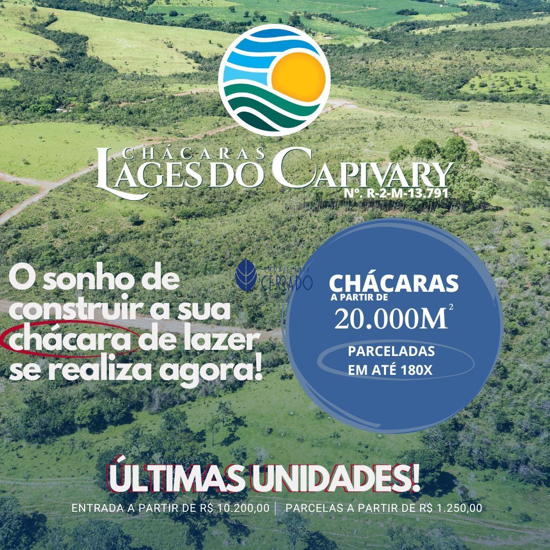 Fazenda/stio/chcara/haras  venda  no Jardim Promisso - Anpolis, GO. Imveis