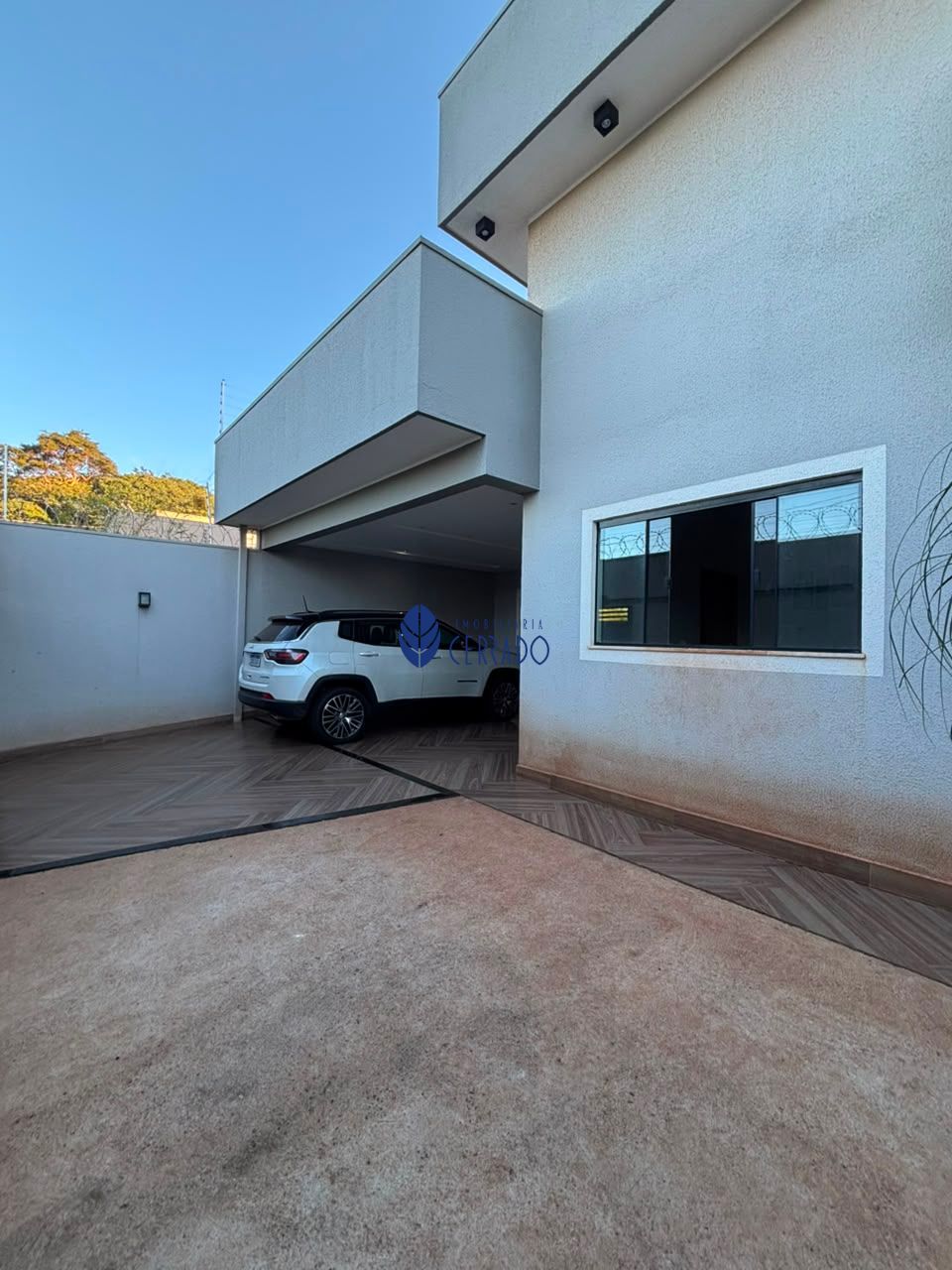 Casa moderna à venda no residencial villa bella: 3 quartos, 