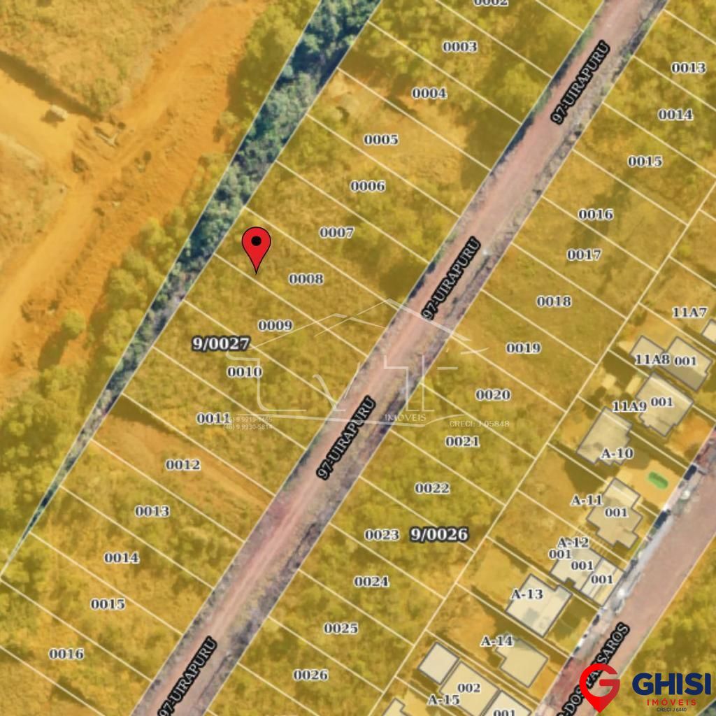 Lote com vista para a Cidade de Marmeleiro, 480m