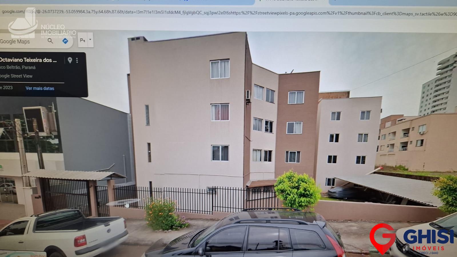 Apartamento 103 de 67,00m , no Condomínio Residencial Francescon, com 02 quartos, sala, cozinha.
