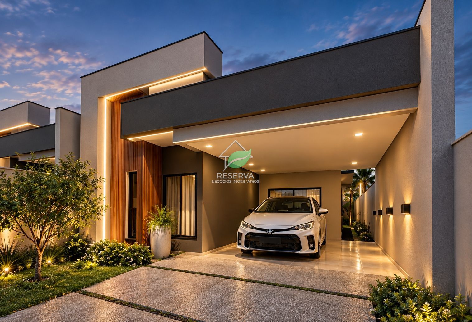 CASA EM CONSTRUÇÃO À VENDA NO JARDIM LANCASTER