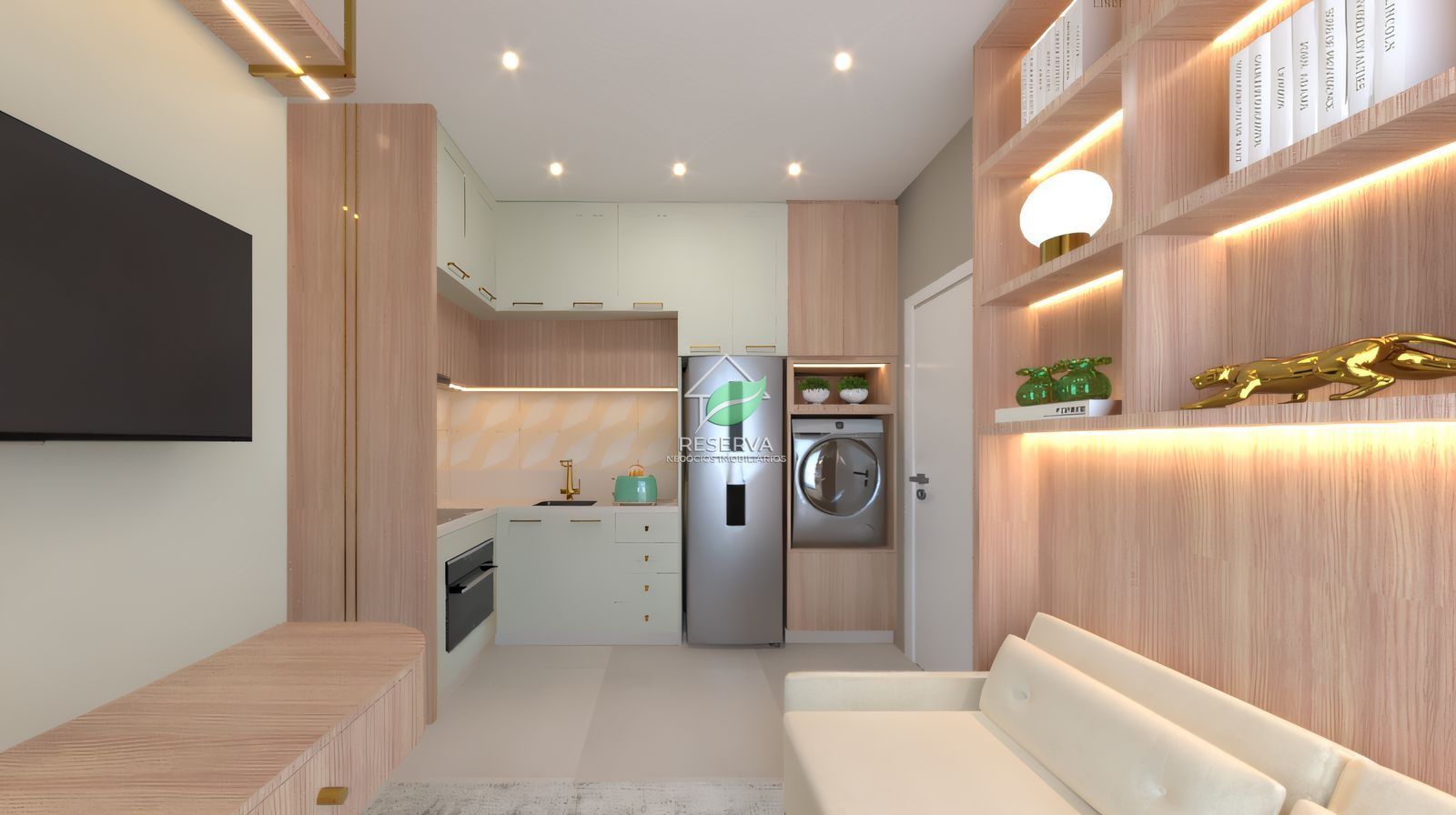 Studios Exclusivos no Residencial ASHER – Centro de Foz do Iguaçu
