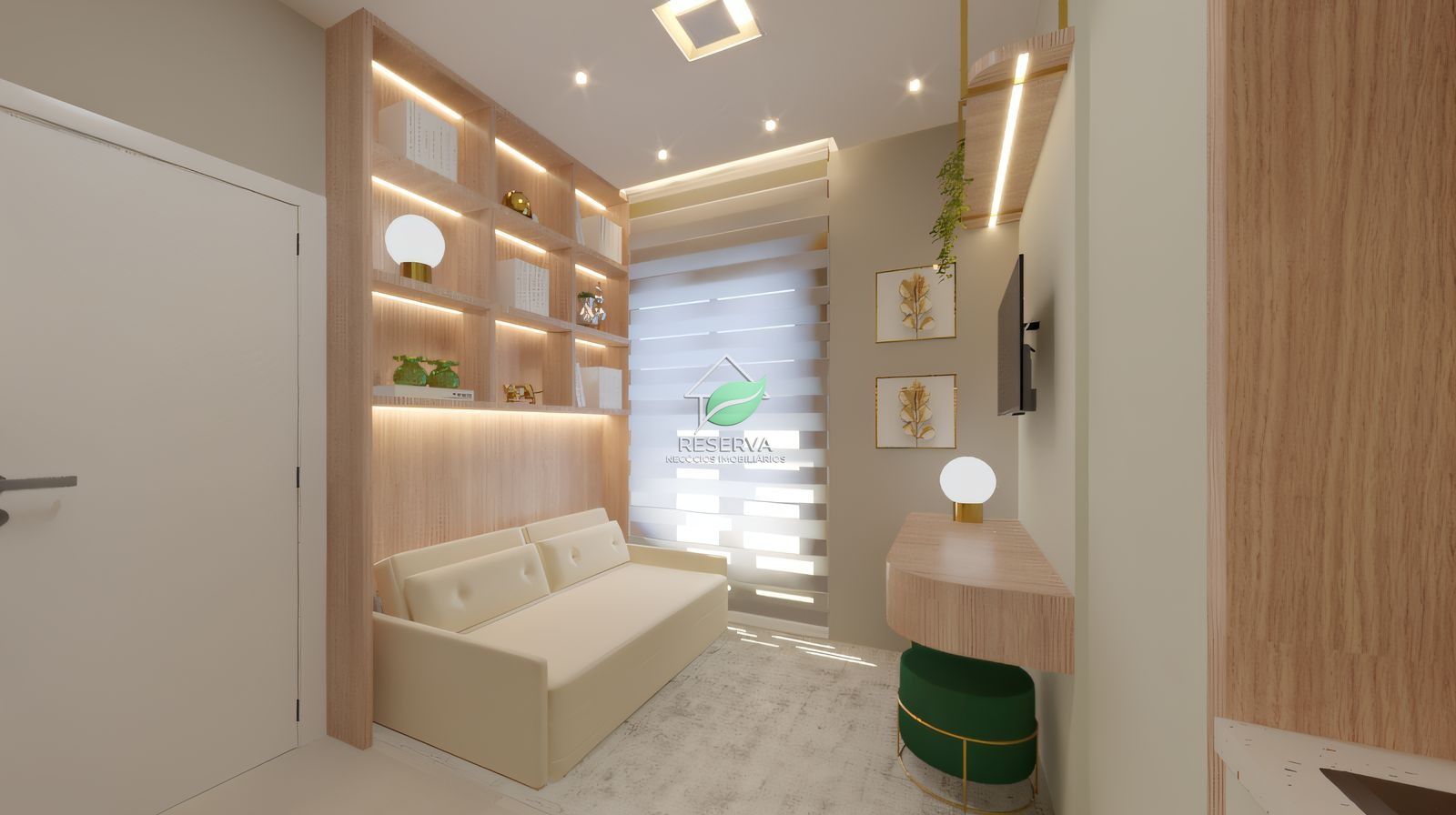 Studios Exclusivos no Residencial ASHER – Centro de Foz do Iguaçu
