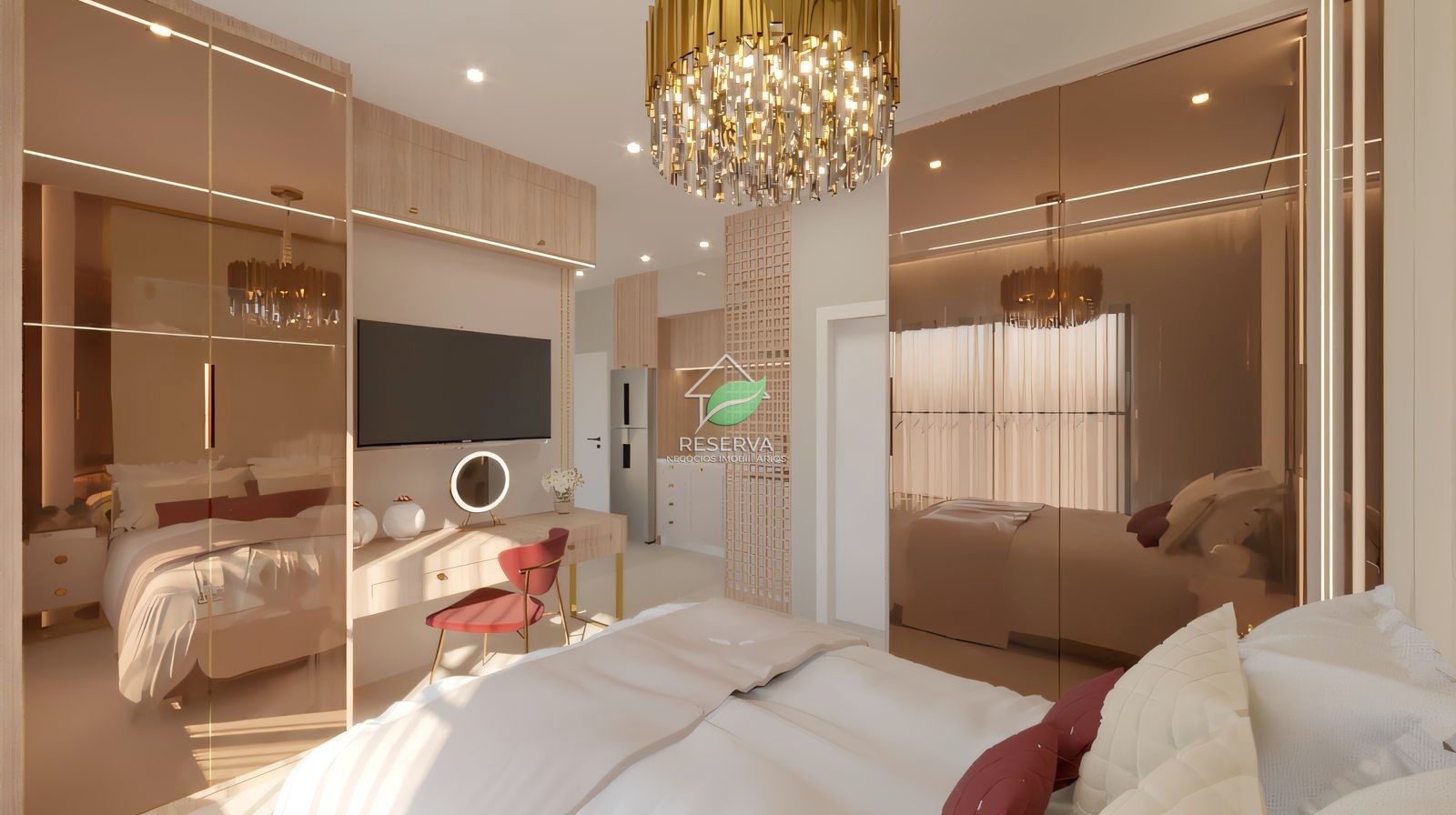 Studios Exclusivos no Residencial ASHER – Centro de Foz do Iguaçu
