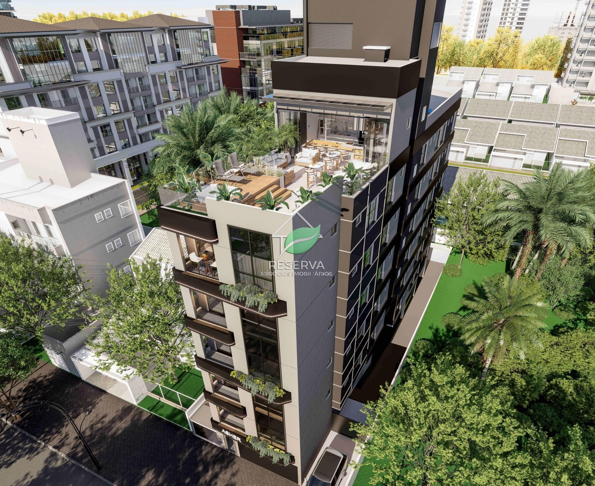 Studios Exclusivos no Residencial ASHER – Centro de Foz do Iguaçu