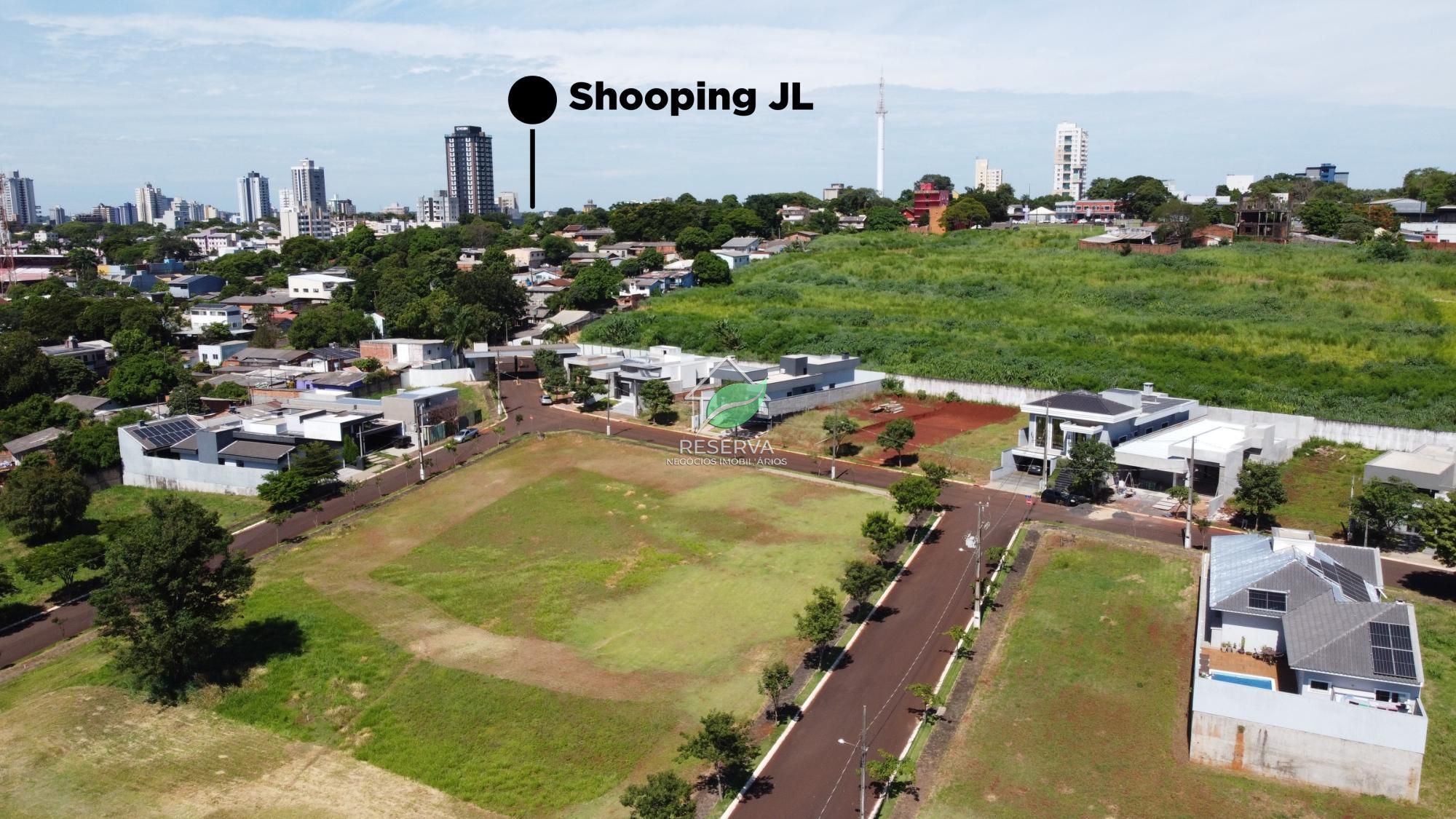 Terreno de esquina à venda no Condomínio Residencial Falls Ville – Foz